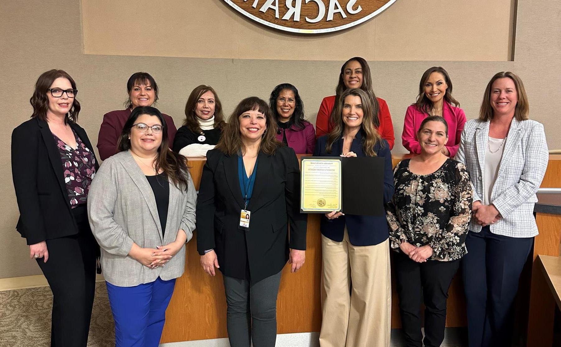 Women's History Month-Council and Department heads 3-6-24